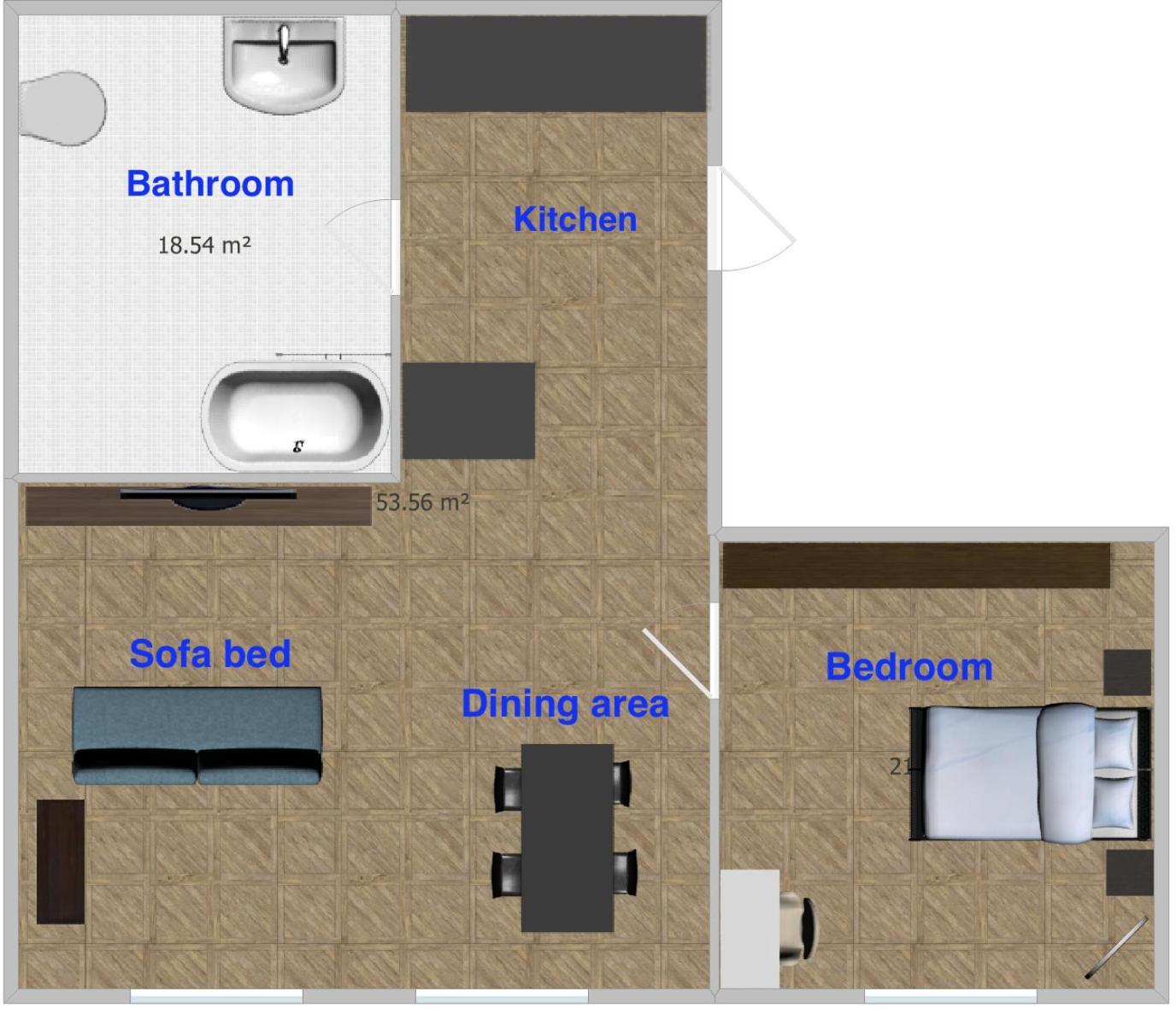 Superhosts Zentrum - Parkplatz - Badewanne - Netflix - Kaffee BRE Екстериор снимка