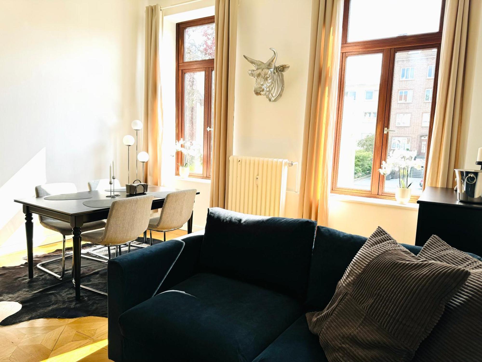 Superhosts Zentrum - Parkplatz - Badewanne - Netflix - Kaffee BRE Екстериор снимка